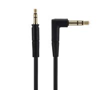Alphatec Replacement Audio Cable, Compatible with Sennheiser HD450BT HD350BT HD4.30 HD4.40BT HD450BTNC HD458BT HD400S Momentum 3 Headphones, 3.5mm to 2.5mm Male Stereo Jack Cord, 5 Ft, Black