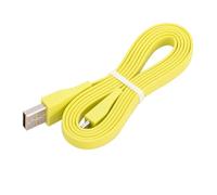 Alphatec UE Boom charging cable Replacement, Compatible with Logitech UE Boom2 / Boom3 / MegaBoom/Ultimate Ears/Mini Boom/Roll Speakers, 4 Ft, Yellow
