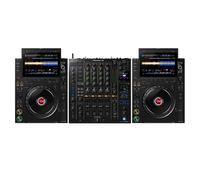 AlphaTheta CDJ-3000X Pair with Pioneer DJ DJM-A9