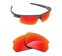 Alphax Fire Red Polarized Replacement Lenses for Oakley Bisphaera OO9400