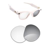 Alphax Polarized Replacement Lenses for Oakley Meta HSTN OW8002-51mm Smart Glasses- Options, Adapt Titanium Photochromic Mirrored, 51MM