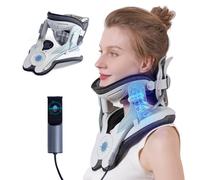 ALPHAY Cervical Neck Traction Device,Electric Air Pump with 3 Power Traction, Built-in 8 Airbag, Neck Pain Relief and Relaxation