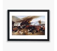 Alphonse De Neuville - The Defence Of Rorke's Drift 1879 - Wall Poster - Home Décor Art - Giclee Print - Print Only - Large