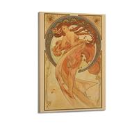 Alphonse Mucha Art Poster Dance Dancer Art Canvas Painting Decor Wall Print Photo Home Modern Decoratives 20x30inch(50x75cm)