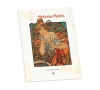 Alphonse Mucha Colouring Book