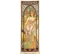 Alphonse Mucha photo A4 morning awakening
