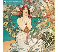 Alphonse Mucha Wall Calendar 2026 (Art Calendar): Original Flame Tree Publishing-Kalender [Kalender]