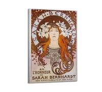 Alphonse Mucha Works (Sarah Bernhardt) Classic Artwork Reproduction Printed Canvas Hanging Paintings Poster 24x36inch(60x90cm)