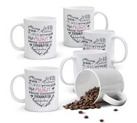 Alphynix 1pc Tribute To My Aunt Mug, 11oz Ceramic Coffee Cup, Aunt Definition Gift with Loving Words, Best Gift for Auntie, Funny Aunt Christmas Birthday Gift