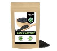 Alpi Nature Black Sesame Seeds 1kg 2.2 lb, Raw Black Sesame Seeds for Cooking and Baking