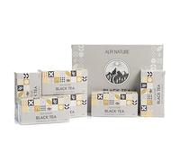 Alpi Nature Black Tea, 120 Black Tea Bags, 180g 6.3 oz, Pack of 6 x 20 Bags of 1.5g Each, Naturally Caffeinated