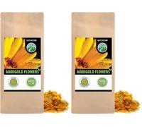 Alpi Nature Calendula Tea 500g 1.1 lb, Whole Dried Marigold Flowers, Calendula Loose Blossom Tea (Pack of 2)