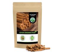 Alpi Nature Ceylon Cinnamon Sticks 125g 4.4 oz, Cinnamon Sticks 80mm, Approx. 15 per Bag