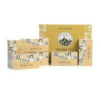 Alpi Nature Fennel Tea, 120 Fennel Tea Bags, 240g 8.5 oz, Pack of 6 x 20 Bags of 2g each