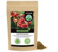 Alpi Nature Hawthorn Tea 125g 4.4 oz, Loose Leaf Tea, Dried and Cut Hawthorn Leaves and Flowers
