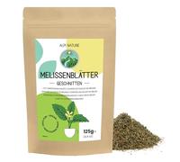 Alpi Nature Lemon Balm Tea 125g 4.4 oz, Melissa Tea, Dried and Cut Lemon Balm Leaves