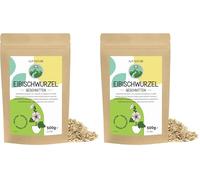 Alpi Nature Marshmallow Root Tea 500g 1.1 lb, Cut Unpeeled Marshmallow Root for Tea Preparation (Pack of 2)