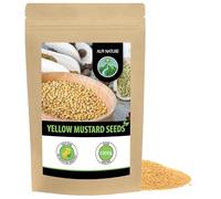 Alpi Nature Mustard Seeds Yellow White 1kg 2.2 lb, White Yellow Mustard Seeds 1-2mm