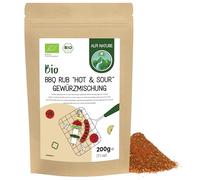 Alpi Nature Organic BBQ Rub Hot & Sour Spice Blend 200g 7.1 oz, BBQ Spices, Barbecue Spice Mix, Marinade, Meat Rub