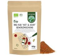 Alpi Nature Organic BBQ Rub Hot & Sour Spice Blend 50g 1.76 oz, BBQ Spices, Barbecue Spice Mix, Marinade, Meat Rub