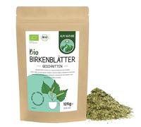 Alpi Nature Organic Birch Leaves Cut 125g 4.4 oz, Dried and Cut Birch Leaves for Tea Preparation