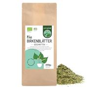 Alpi Nature Organic Birch Leaves Cut 250g 8.8 oz, Dried and Cut Birch Leaves for Tea Preparation