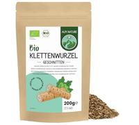 Alpi Nature Organic Burdock Root Tea 200g 7.1 oz, Dried and Cut Burdock Root Pieces, Loose Herbal Tea