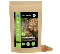 Alpi Nature Organic Coriander Seeds 500g 1.1 lb, Whole Coriander Seeds for Cooking and Spice Blends