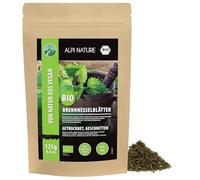 Alpi Nature Organic Nettle Tea 125g 4.4 oz, Dried and Cut Nettle Leaves, Loose Leaf Tea