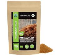 Alpi Nature Organic Panela Sugar 500g 1.1 lb, Unrefined Raw Cane Sugar, Natural Sweetener