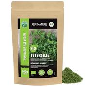 Alpi Nature Organic Parsley 100g 3.5 oz, Dried and Rubbed Herb, Parsley Spice for Cooking