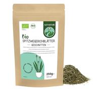 Alpi Nature Organic Ribwort Plantain Tea 250g 8.8 oz, Dried and Cut Ribwort Plantain Leaves