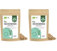 Alpi Nature Organic White Willow Bark Tea 500g 1.1 lb, Dried and Cut Willow Bark, Loose Tea (Pack of 2)