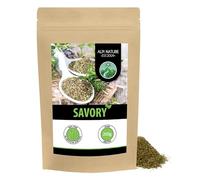Alpi Nature Savoury Herb 250g 8.8 oz, Dried and Rubbed Satureja Leaves, Savory Spice for Cooking