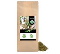Alpi Nature Savoury Herb 500g 1.1 lb, Dried and Rubbed Satureja Leaves, Savory Spice for Cooking
