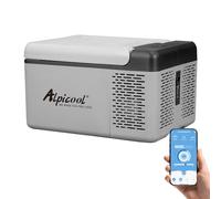 Alpicool C9 9L Compressor Car Fridge Freezer, DC 12v Camping Refrigerator, Portable Mini Cool Box for TruckCampervanRVBoat, -20℃ to 20℃