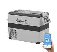 Alpicool CF45 45L Compressor Car Refrigerator, Portable Camping Fridge DC 12v Freezer for TruckCampervanRVBoat, -20℃ to 20℃