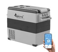 Alpicool CF55 55L Compressor Car Refrigerator, Portable Camping Fridge DC 12v Freezer for TruckCampervanRVBoat, -20℃ to 20℃