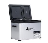 Alpicool CHS55 40L Car Fridge Freezer Portable Compressor Car Refrigerator 12/24V Electric Cooler for Camping, Road Trip, Picnic, Down to -20℃, Dual Temperature Control