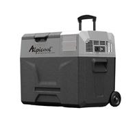 Alpicool ECX40 40L Compressor Car Refrigerator, Portable Camping Fridge DC 12v Freezer for Truck, Campervan, RV, Boat, -20℃ to 20℃, with Telescopic Handle, Rechargeable (Battery not included)