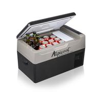 Alpicool G22 22L Compressor Portable Fridge, Electric Mini Refrigerator, Camping Cooler Freezer Box, 12/24V for Car, Truck, Boat, -20℃ to 20℃
