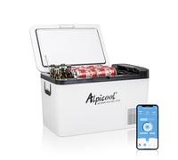 Alpicool K25 25L Compressor Car Fridge Freezer, DC 12v Camping Refrigerator, Portable Mini Cool Box for TruckCampervanRVBoat, -20℃ to 20℃