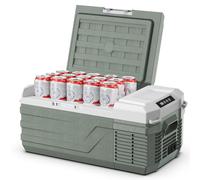 Alpicool NL15 Car Refrigerator 15L (-20℃-20℃) 12V Portable Car Fridge Freezer Refrigerators 12V/24V DC 100~240 Volt AC Electric Cooler Box for Camping RV Road Trip Picnic Truck Camper