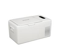 Alpicool S15 17L Compressor Car Fridge Freezer, DC 12v Camping Refrigerator, Portable Mini Cool Box for TruckCampervanRVBoat, -20℃ to 20℃(White)
