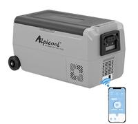 Alpicool T36 36L Compressor Car Refrigerator, Portable Camping Fridge DC 12v Freezer for TruckCampervanRVBoat, -20℃ to 20℃, with USB Socket
