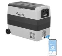 Alpicool T60 60L Compressor Car Refrigerator, Portable Camping Fridge DC 12v Freezer for TruckCampervanRVBoat, -20℃ to 20℃, with USB Socket
