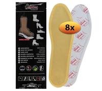 ALPIDEX Heat Insoles, Foot Warmers, 8 | 15 | 30 Pairs, Adhesive Sole, Instant 8 Hours Warm Feet, Natural Heat Shoe Warmer Inserts, Heat Pads, Soles, Shoes, Size: S | 35-38, Colour: 8 Pairs