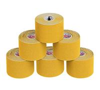 ALPIDEX Kinesiology Tape Yellow 6 Rolls 5m x 5cm Sports Physio Muscle