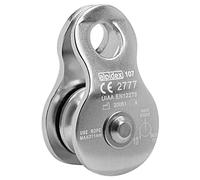 ALPIDEX Pulley Wheel 20 kN Mobile Roller EN12278 Ropes up to 11 mm | Abseiling, Winch, Block and Tackle, Mountaineering, Aluminium, Stainless Steel, Carabiner, Tree, Heavy Duty, Colours