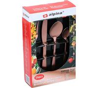 Alpina 16 Piece Copper cutlery set